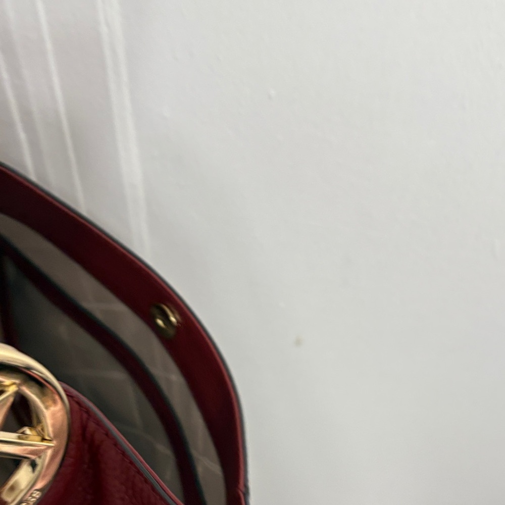 Michael Kors Rich Burgundy Hobo Bag - Picture 3 of 11